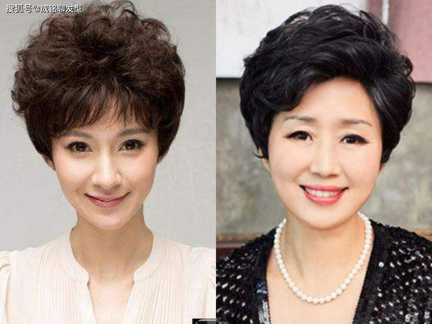 比如上图中这位老人,已经年过六十,但发型有款有型,穿搭得体大方,你能