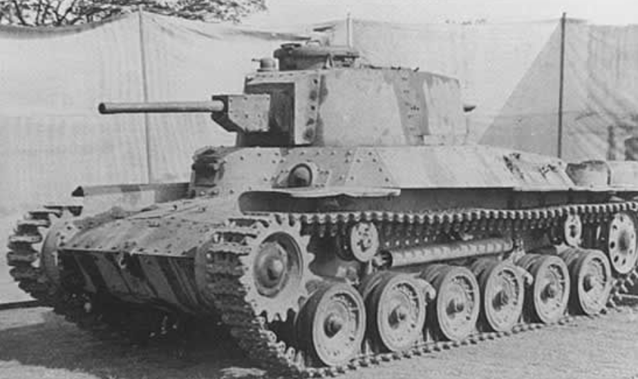 二战"豆战车"的代表——日本九七式中型坦克,如何成为