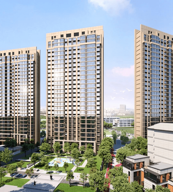 万科西郊都会四期即将入市约81156㎡高层叠墅合院附上期一房一价表