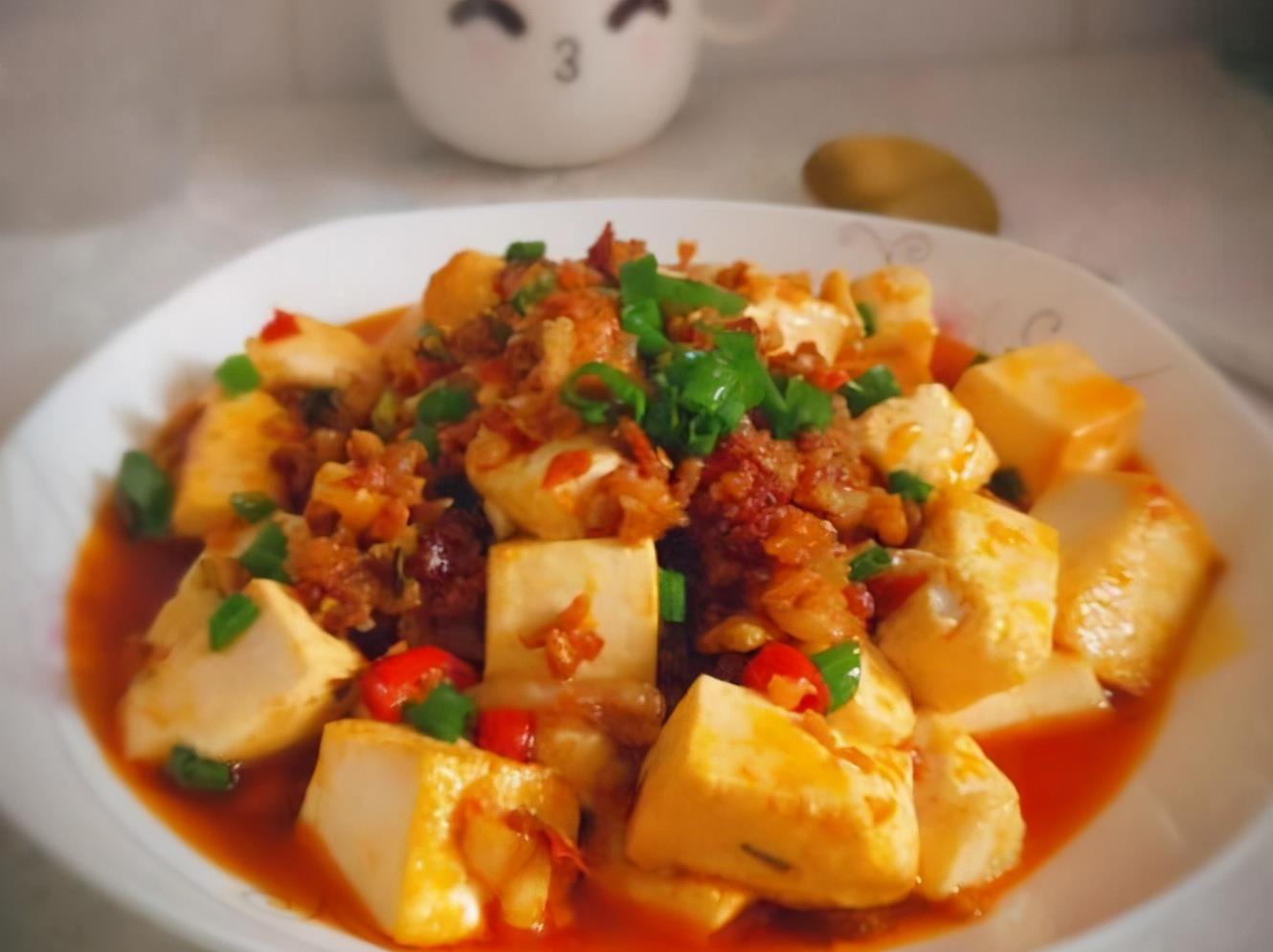 肉末虾酱豆腐