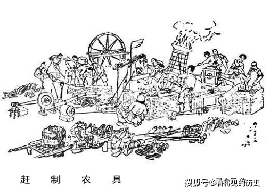 赶制农具,周立民 作.