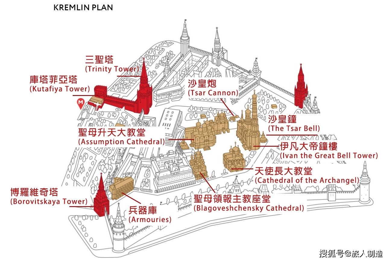 克里姆林宫地图