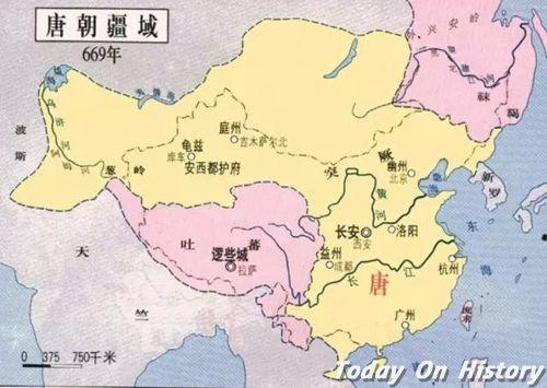 唐朝鼎盛版图到底有多大?新疆,蒙古,东北算不算唐朝的