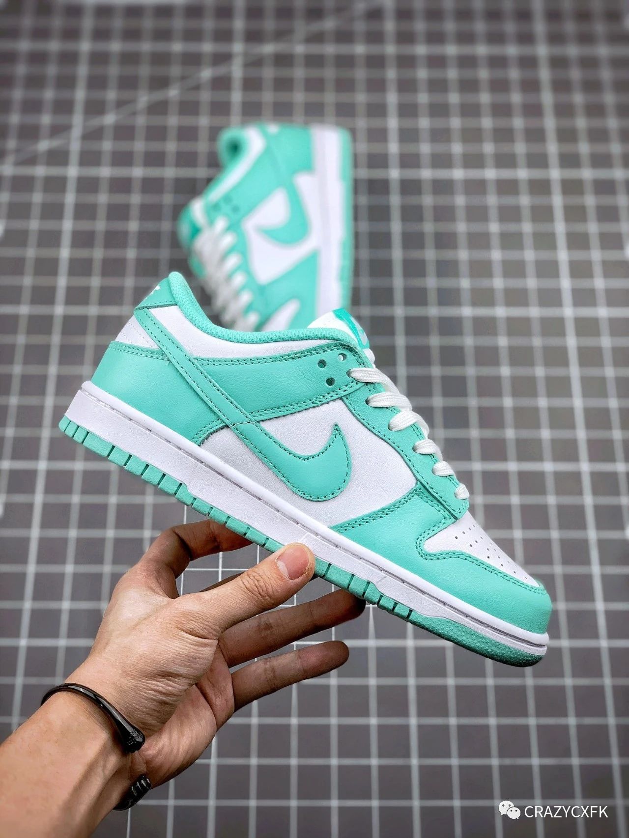 蒂芙尼绿 nike dunk low 耐克低帮滑板鞋开箱