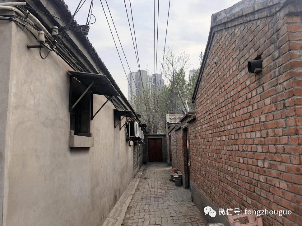 现场实拍通州这儿也悄悄拆了老平房又少一片