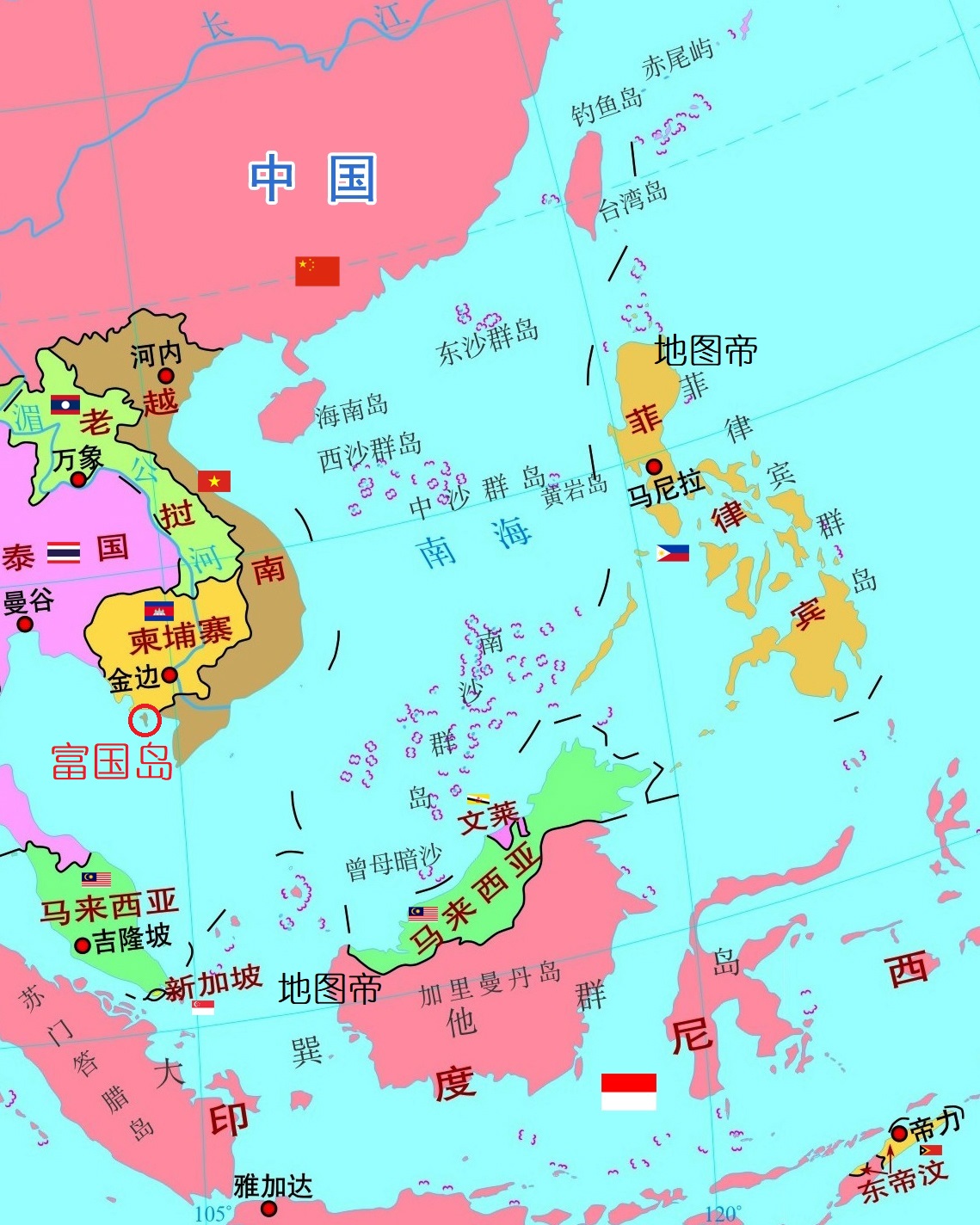 原创柬埔寨家门口的富国岛,为何属于越南?