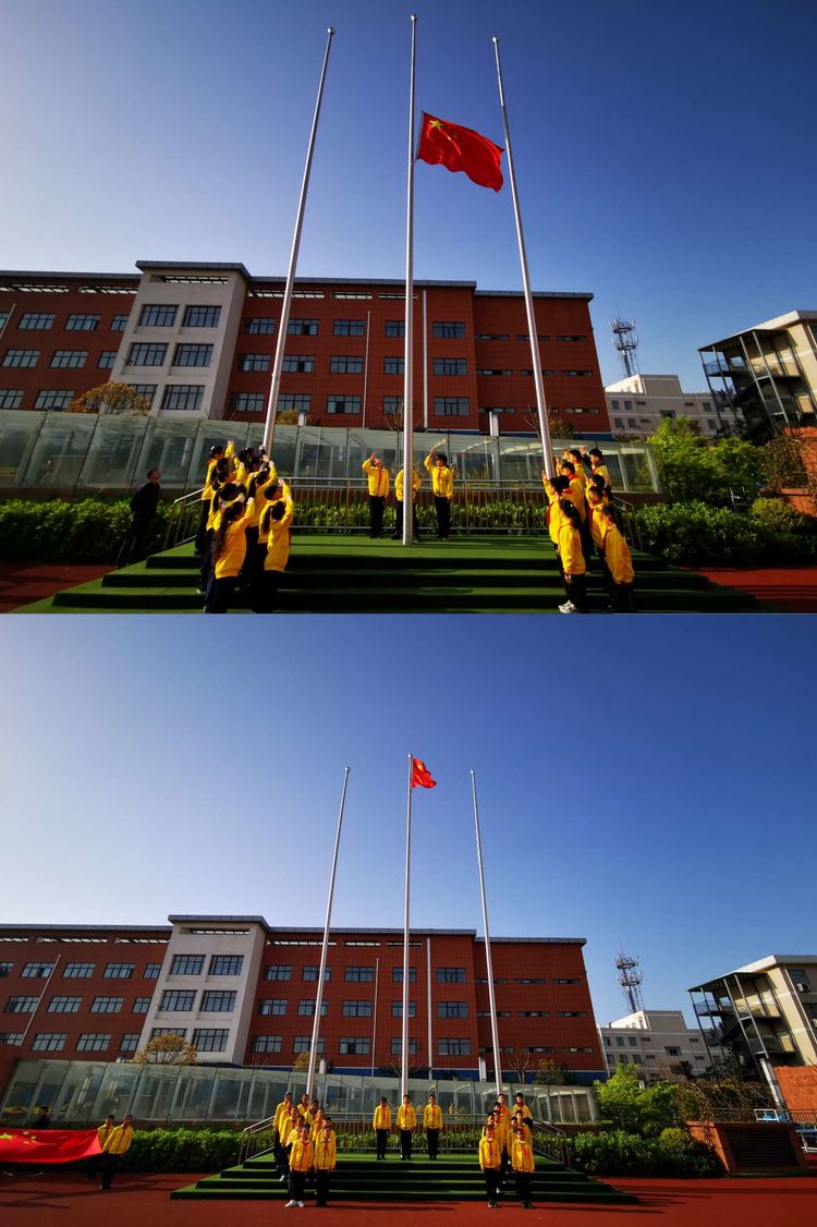 枣庄市二十九中(小学部)第八周升旗仪式活动纪实