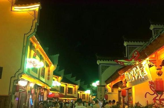 原创千年潇湘!零陵古城的夜景竟然如此的迷人,怪不得每年游客那么多