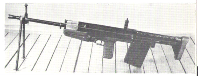 [奇葩枪械谈]fg42的无托弟弟,腐国寇萨科em1轻机枪