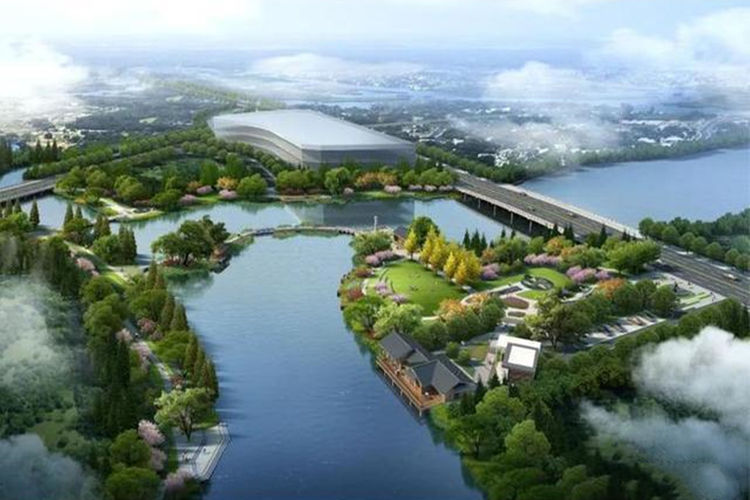 原创浙江绍兴将再添一座公园分为两部分计划一年内建设完成