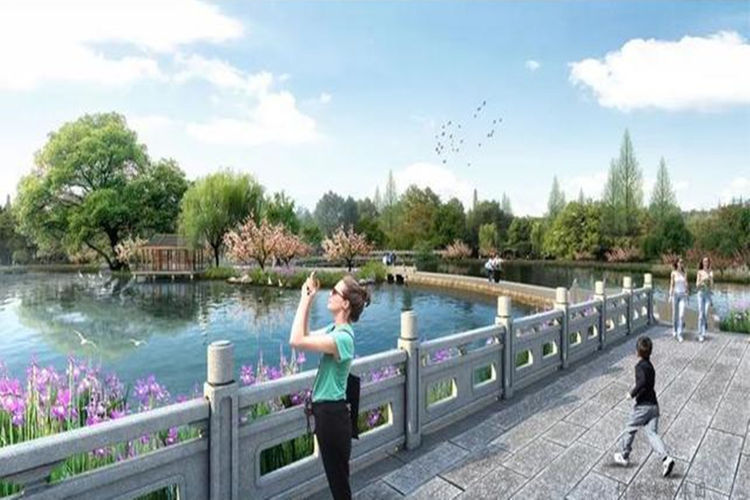 原创浙江绍兴将再添一座公园分为两部分计划一年内建设完成