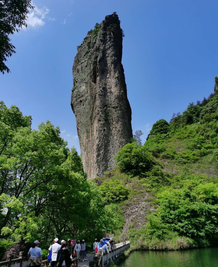 原创登仙都鼎湖峰,步虚山