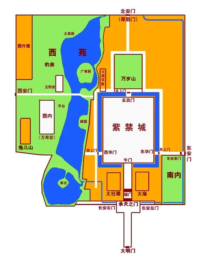 大明永乐时代这里开始,景泰时代这里结束-西宫燕王府