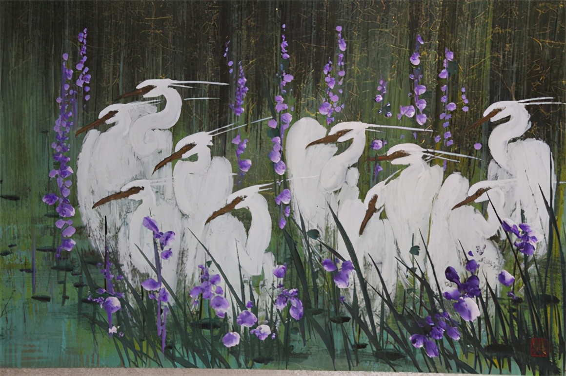 画家李贵作品气韵生动意境悠远回味无穷