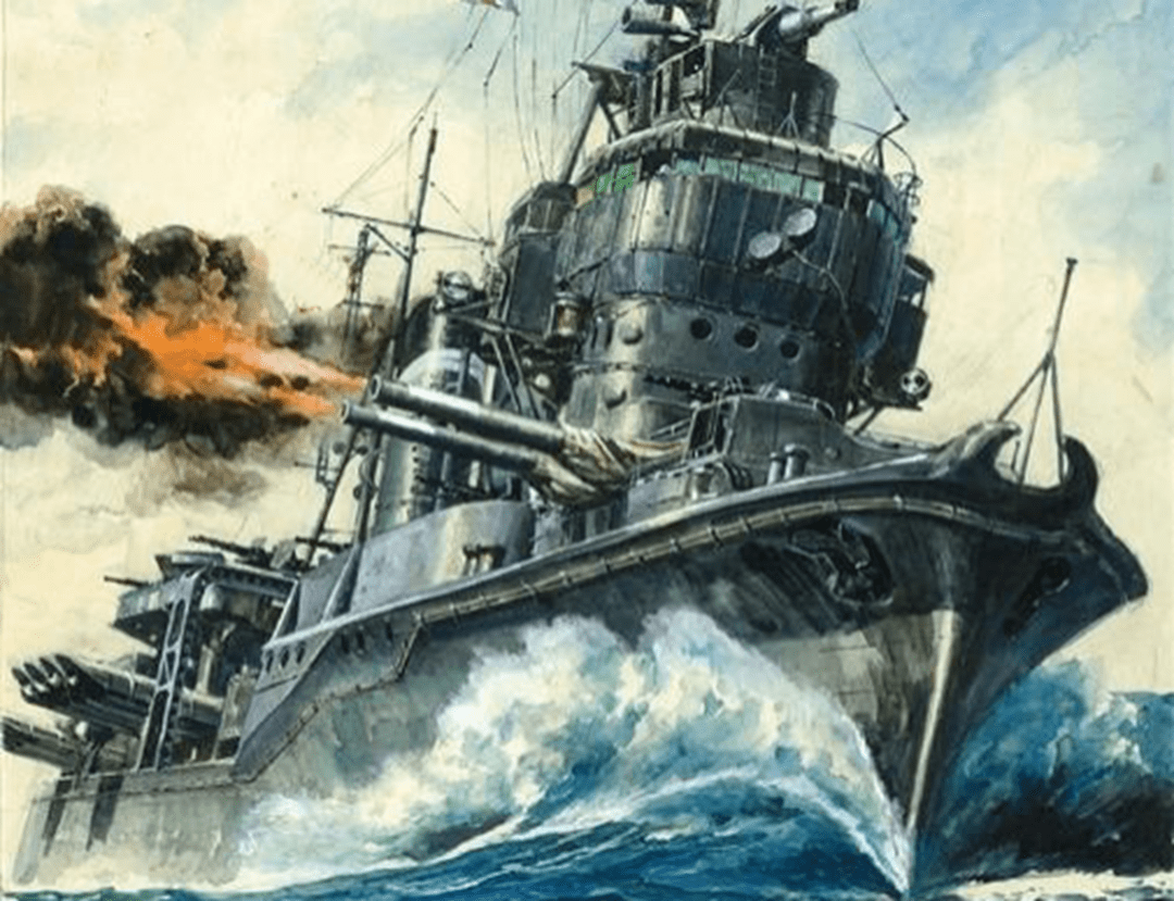 雪风号驱逐舰与它的首次参战 雪风号在1939年下水,属于阳炎级驱逐舰
