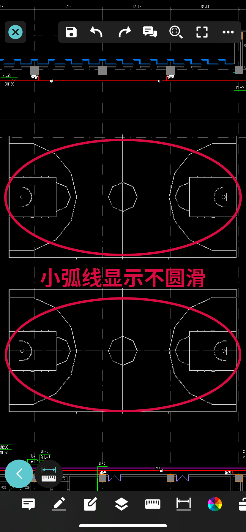 一招解决cad弧线显示不圆滑等问题.