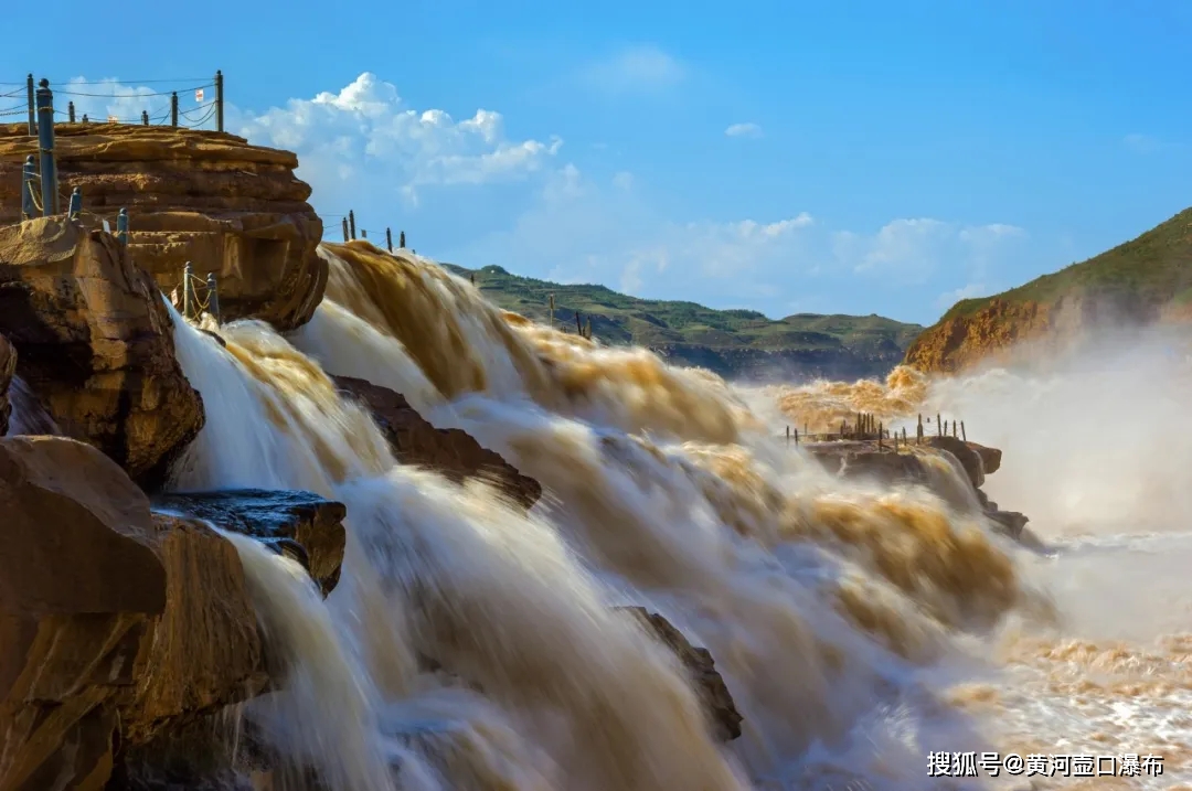 听黄河涛声 | 国画大师徐惠君笔下的黄河壶口瀑布