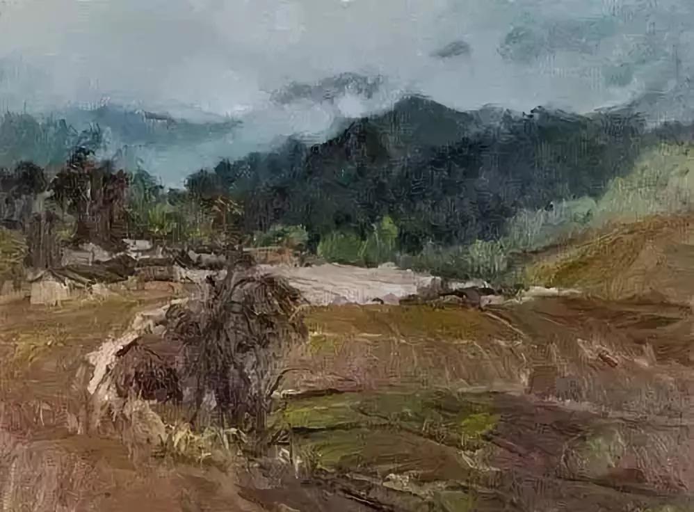 新美协主席范迪安的40幅风景油画