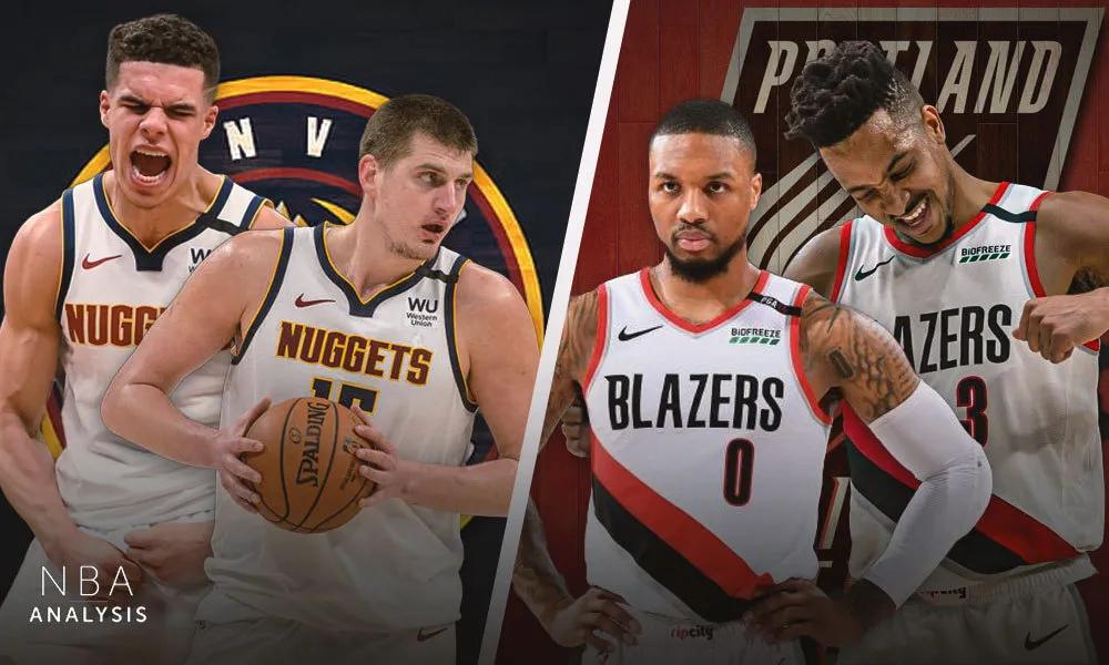 nba季后赛05231030丹佛掘金vs波特兰开拓者│灵犬梅西nba分析阵容