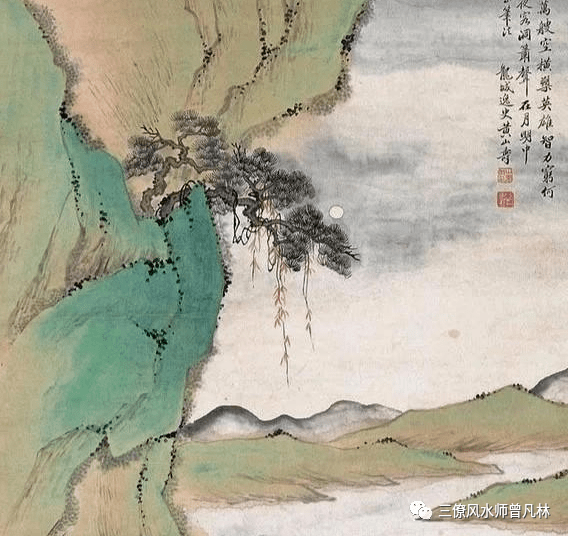 水走青龙头,小儿不长久. 明堂坑坑又卵石,后人必定主眼