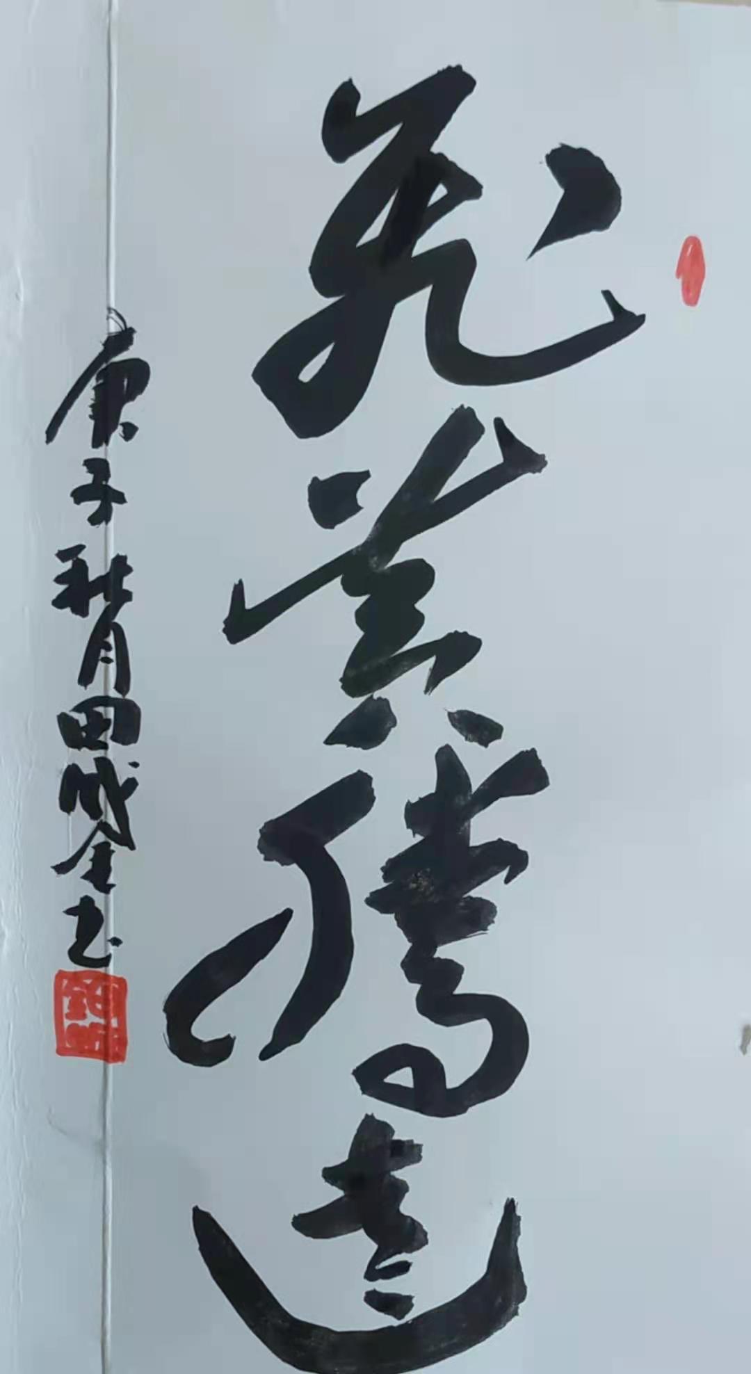 田成金2021年最具投资书法家