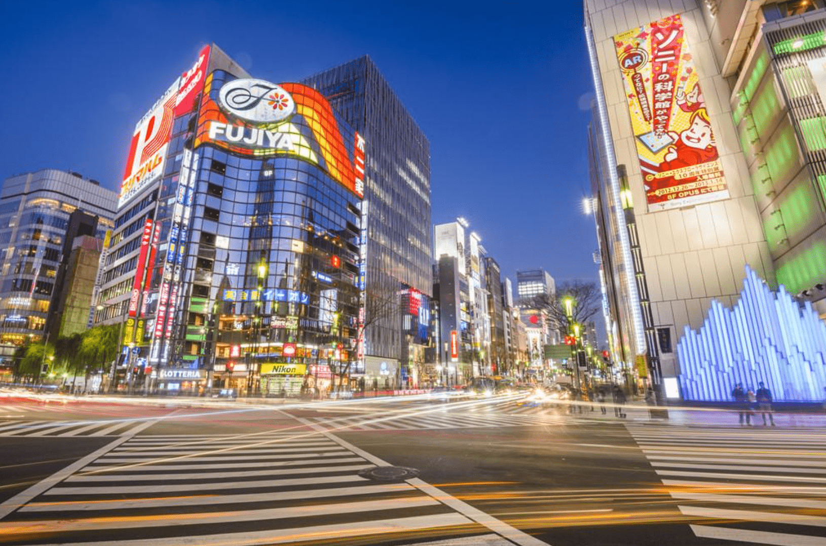日本银座考察:这里汇聚着世界各地的名牌商品_东京