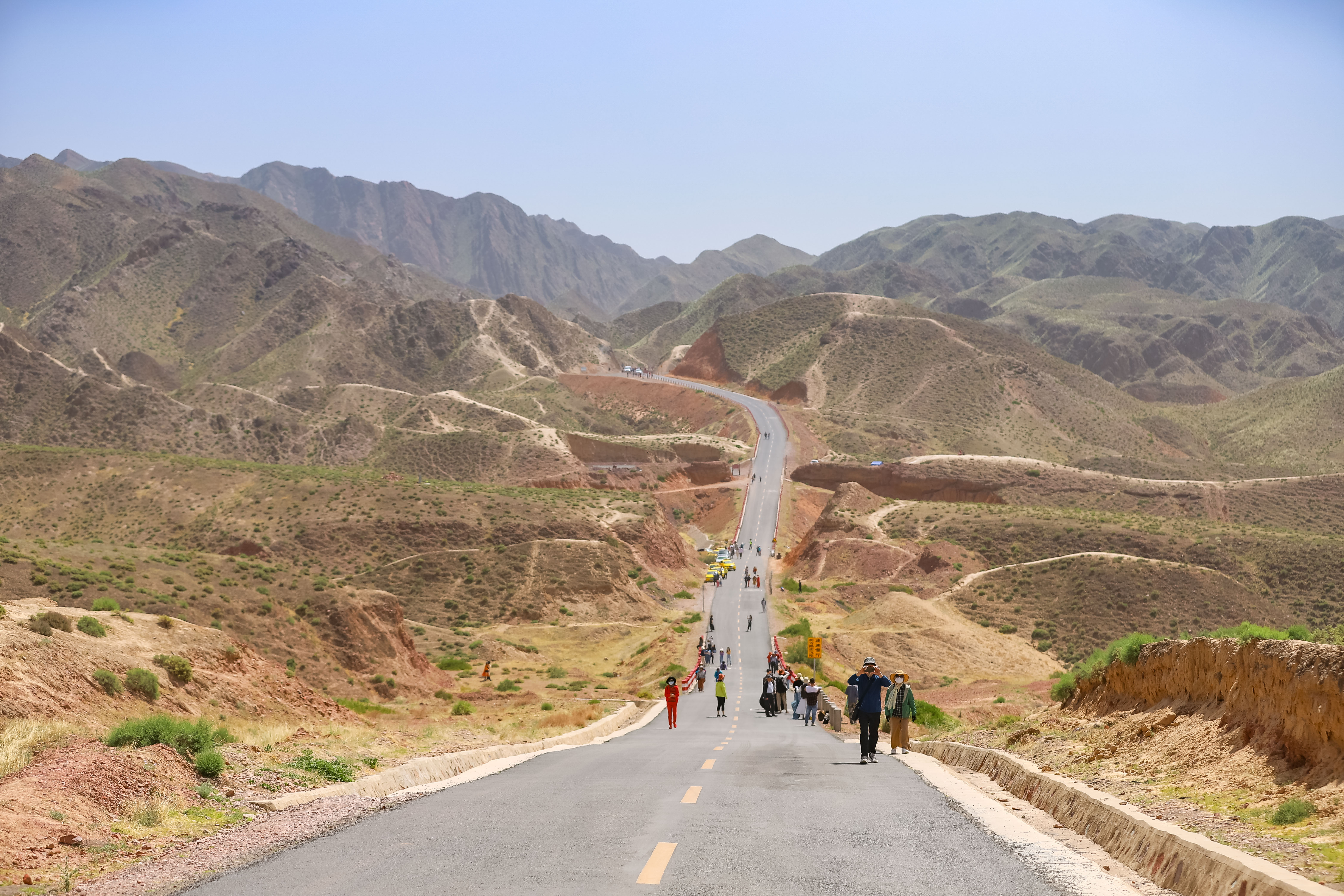 原创此生必驾最美公路宁夏中卫66号公路大西北最独特的风景