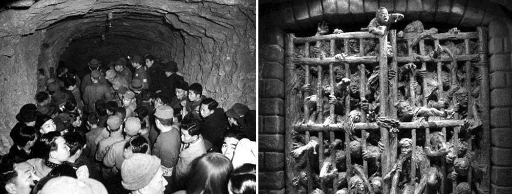 原创80年前日军最大规模轰炸重庆造成较场口大隧道窒息惨案