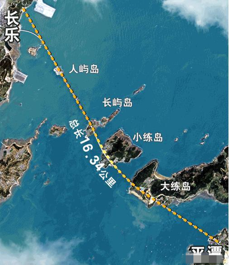 原创我国首座公铁两用跨海大桥:单日车流5万辆次,远期延至台湾