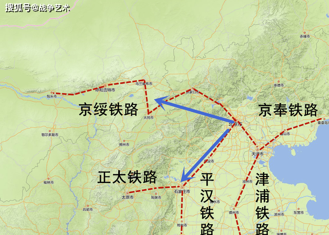 奉军陈兵京绥线,又大举增兵京汉线,对阎锡山构成了很大威胁,晋军处于