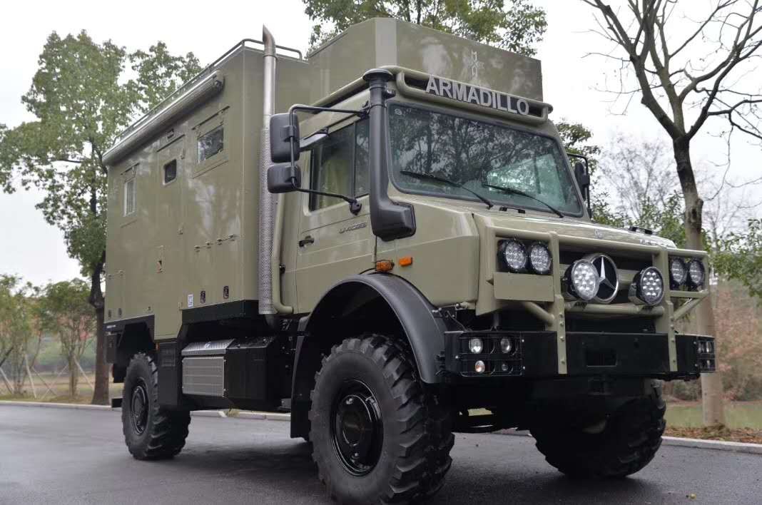 最强越野房车——奔驰乌尼莫克4x4越野房车 实拍解析