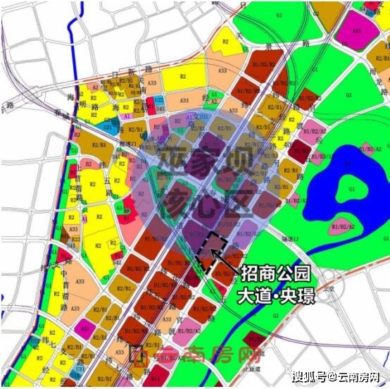 招商公园大道·央璟所在位置