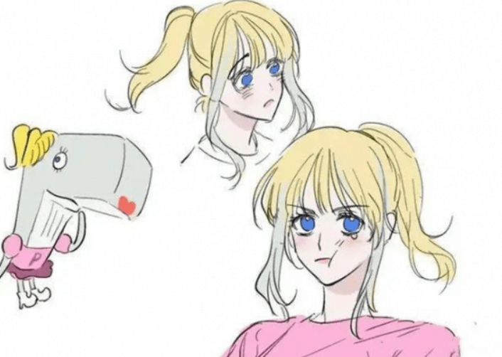 原创画师绘制《海绵宝宝》拟人,珍珍是金发少女,章鱼哥有了cp?