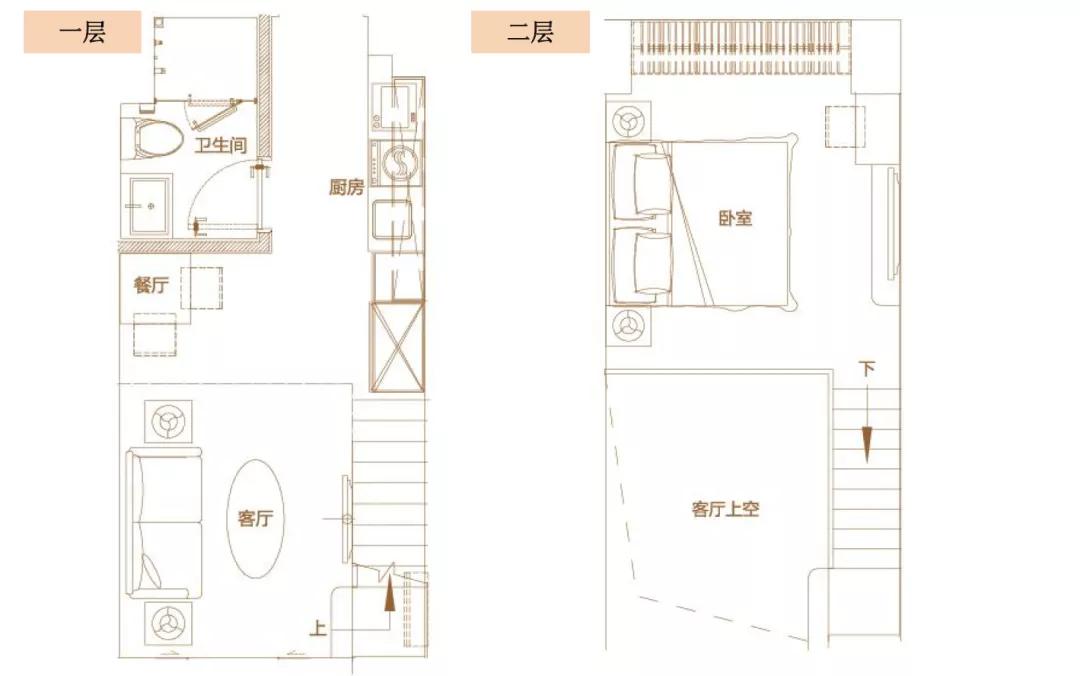 北京恒大未来城,现房,在售小面积loft:建面约54-92平