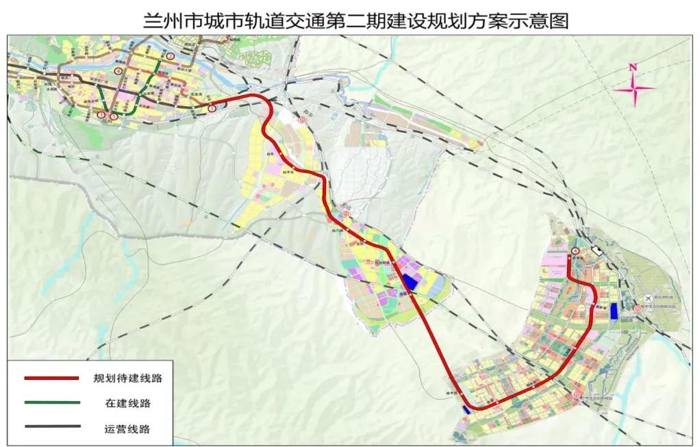 兰州轨道交通4号线,又有新动态了!