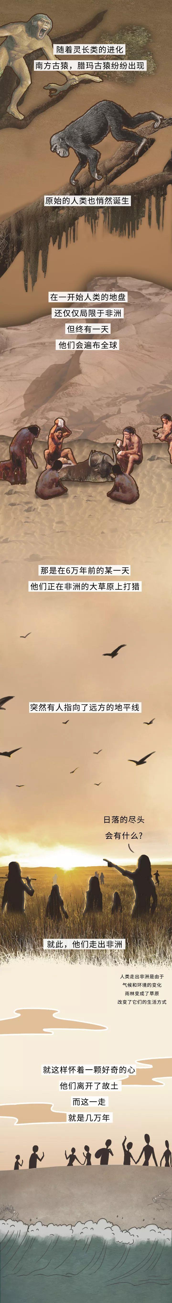 原创人类迁徙图鉴