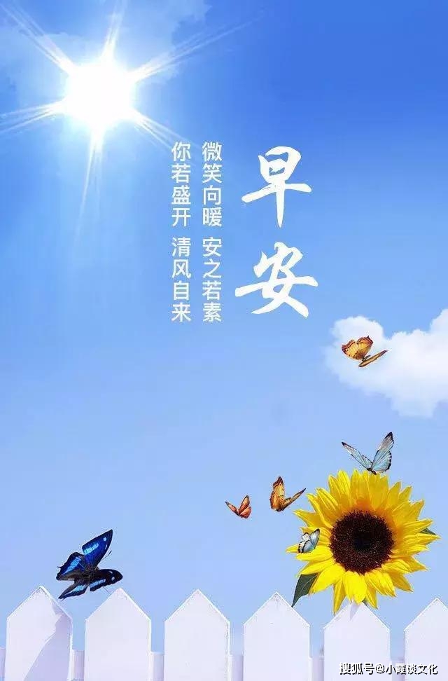 朋友圈最全最美早安图片大全早安阳光正能量语录