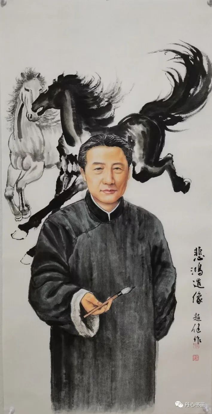 笔画精到细腻线条飘逸劲遒工笔画家赵健