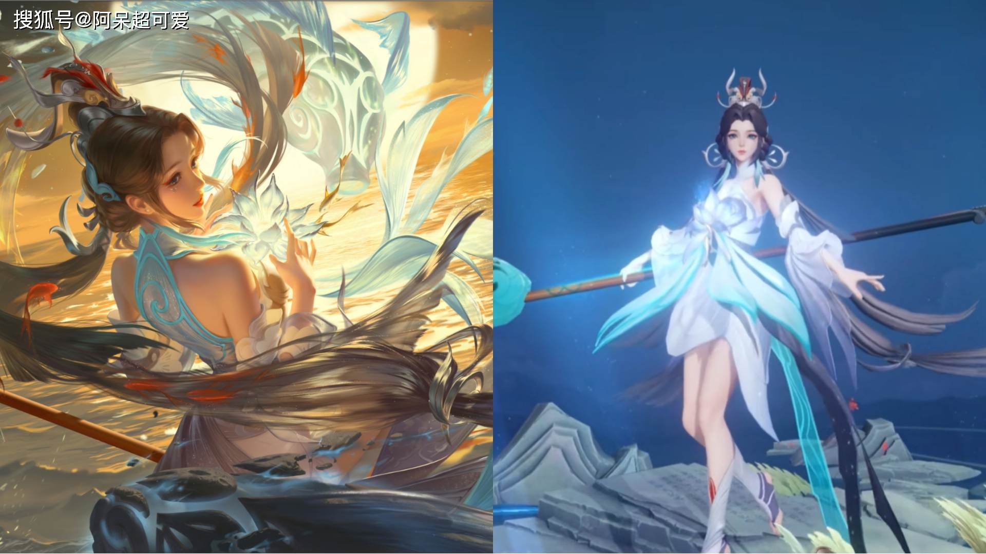 原创为什么大乔神女海报这么好看,建模设计却不一样,其实答案很明显