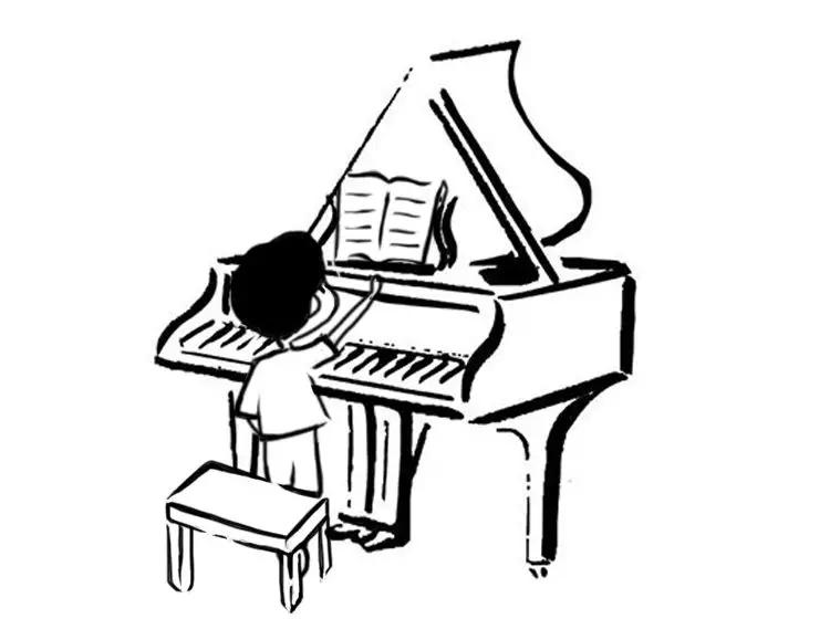 学钢琴真的很费眼?