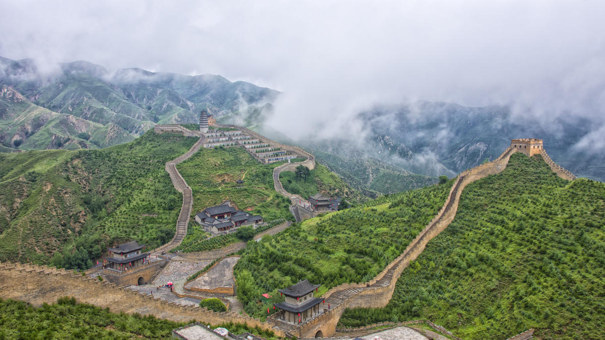 山西一个旅游景点,是中国长城文化,关隘文化之瑰宝