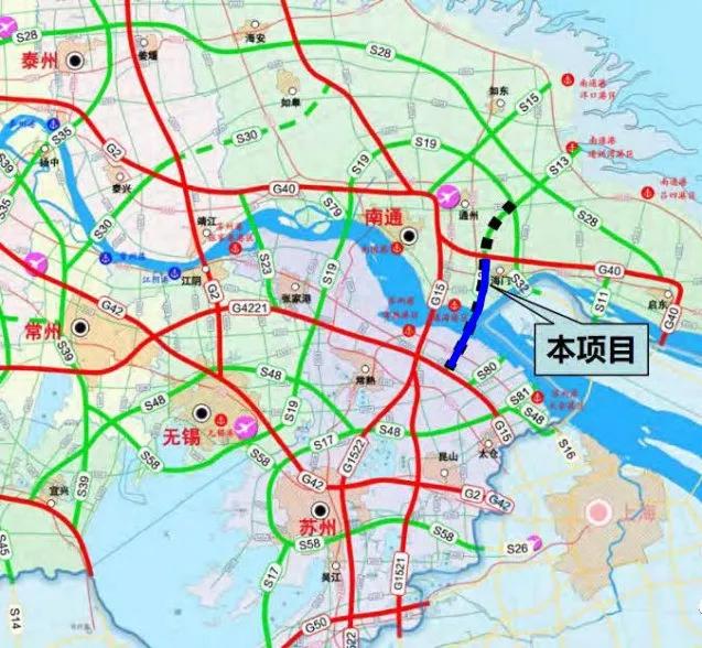 海太过江通道工程全长39.