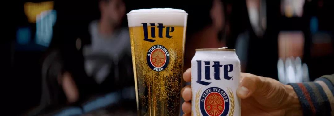 美国知名轻度啤酒代表产品lite图片来源:millerlite官方网站