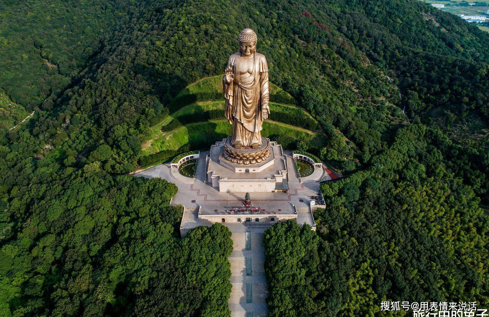 原创世界最大"释迦牟尼佛像,景区庄严肃穆,藏有5大玄机