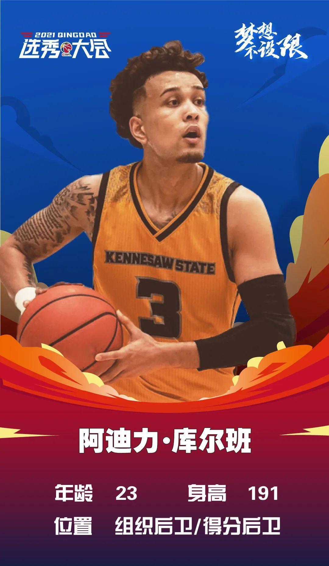 原创cba状元又是ncaa球员阿迪力也被选中周楷恒落选cba选秀