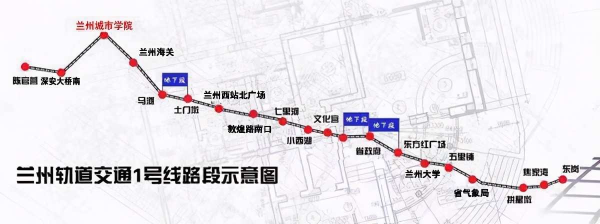 兰州地铁2号线一期正在加紧建设,沿线楼盘要涨价