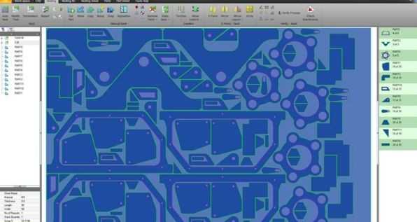 fastcam套料软件是一款专业的自动编程切割套料软件,支持cad 画图