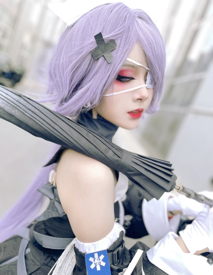 cos:明日方舟絮雨cos正片