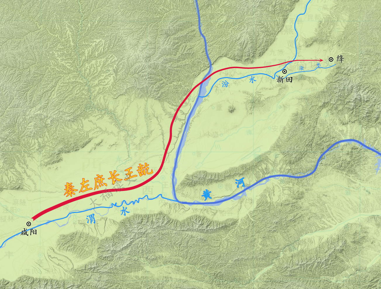 原创11张地形图详解长平之战,看完才知道此战到底有多惨烈!