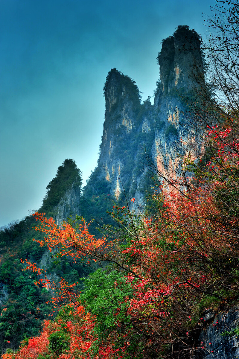 重庆奉节天井峡地缝